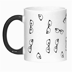 Geek Glasses With Eyes Morph Mugs by SpinnyChairDesigns