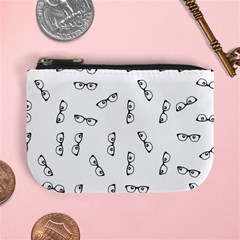 Geek Glasses With Eyes Mini Coin Purse by SpinnyChairDesigns