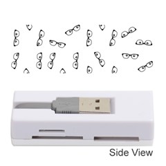 Geek Glasses With Eyes Memory Card Reader (stick) by SpinnyChairDesigns