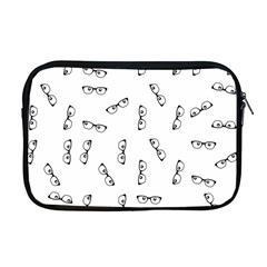 Geek Glasses With Eyes Apple Macbook Pro 17  Zipper Case by SpinnyChairDesigns