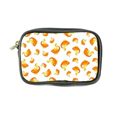 Orange Goldfish Pattern Coin Purse by SpinnyChairDesigns