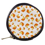 Orange Goldfish Pattern Mini Makeup Bag Back