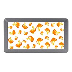 Orange Goldfish Pattern Memory Card Reader (mini) by SpinnyChairDesigns