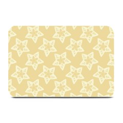 Gold Stars Pattern Plate Mats by SpinnyChairDesigns