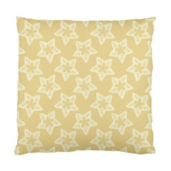 Gold Stars Pattern Standard Cushion Case (one Side) by SpinnyChairDesigns