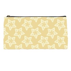 Gold Stars Pattern Pencil Case by SpinnyChairDesigns