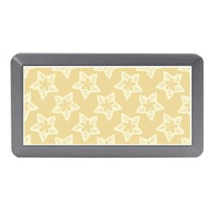 Gold Stars Pattern Memory Card Reader (mini) by SpinnyChairDesigns