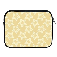 Gold Stars Pattern Apple Ipad 2/3/4 Zipper Cases by SpinnyChairDesigns