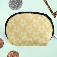 Gold Stars Pattern Accessory Pouch (medium) by SpinnyChairDesigns