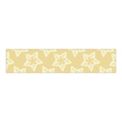 Gold Stars Pattern Velvet Scrunchie by SpinnyChairDesigns