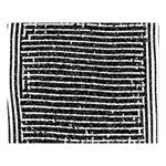 Black and White Abstract Grunge Stripes Double Sided Flano Blanket (Large)  80 x60  Blanket Front