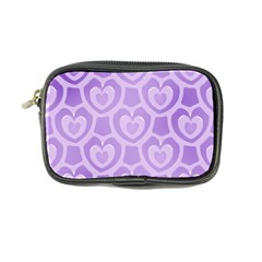 Purple Hearts Pattern Coin Purse