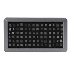 Abstract Black Checkered Pattern Memory Card Reader (mini) by SpinnyChairDesigns