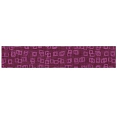 Plum Abstract Checks Pattern Large Flano Scarf  by SpinnyChairDesigns