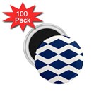 Diamonds Blue 1.75  Magnets (100 pack)  Front