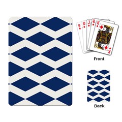 Diamonds Blue Playing Cards Single Design (rectangle) by MooMoosMumma