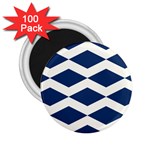 Diamonds Blue 2.25  Magnets (100 pack)  Front