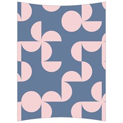 Pink And Blue Shapes Back Support Cushion