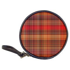 Madras Plaid Fall Colors Classic 20-cd Wallets by SpinnyChairDesigns