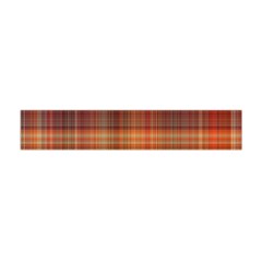 Madras Plaid Fall Colors Flano Scarf (mini) by SpinnyChairDesigns