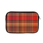 Madras Plaid Fall Colors Apple MacBook Pro 13  Zipper Case Front