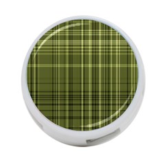 Green Madras Plaid 4-port Usb Hub (two Sides) by SpinnyChairDesigns