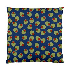 Green Olives With Pimentos Standard Cushion Case (two Sides) by SpinnyChairDesigns