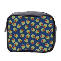 Green Olives With Pimentos Mini Toiletries Bag (two Sides) by SpinnyChairDesigns