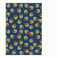 Green Olives With Pimentos Small Garden Flag (two Sides) by SpinnyChairDesigns