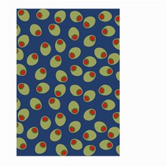 Green Olives With Pimentos Large Garden Flag (two Sides) by SpinnyChairDesigns