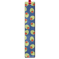 Green Olives With Pimentos Large Book Marks by SpinnyChairDesigns