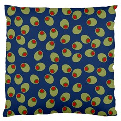 Green Olives With Pimentos Standard Flano Cushion Case (two Sides) by SpinnyChairDesigns