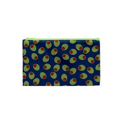 Green Olives With Pimentos Cosmetic Bag (xs) by SpinnyChairDesigns