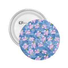 Watercolor Violets 2 25  Buttons by SpinnyChairDesigns