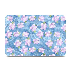 Watercolor Violets Plate Mats by SpinnyChairDesigns