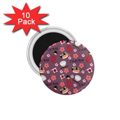 Japan Girls 1 75  Magnets (10 Pack) 