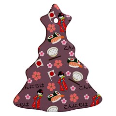 Japan Girls Ornament (christmas Tree)  by kiroiharu