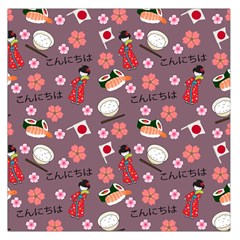 Japan Girls Large Satin Scarf (square) by kiroiharu