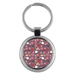 Japan Girls Key Chain (Round) Front