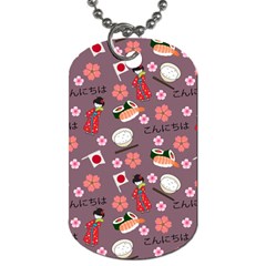 Japan Girls Dog Tag (one Side) by kiroiharu