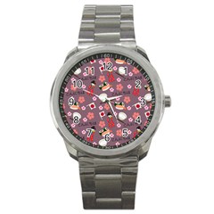 Japan Girls Sport Metal Watch by kiroiharu