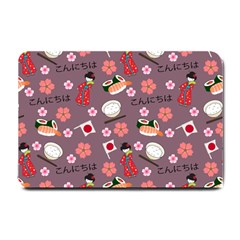 Japan Girls Small Doormat  by kiroiharu