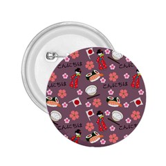 Japan Girls 2 25  Buttons by kiroiharu