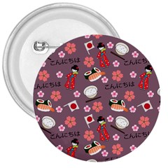 Japan Girls 3  Buttons