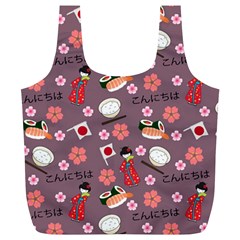 Japan Girls Full Print Recycle Bag (xl)