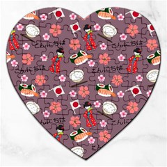 Japan Girls Jigsaw Puzzle (heart)