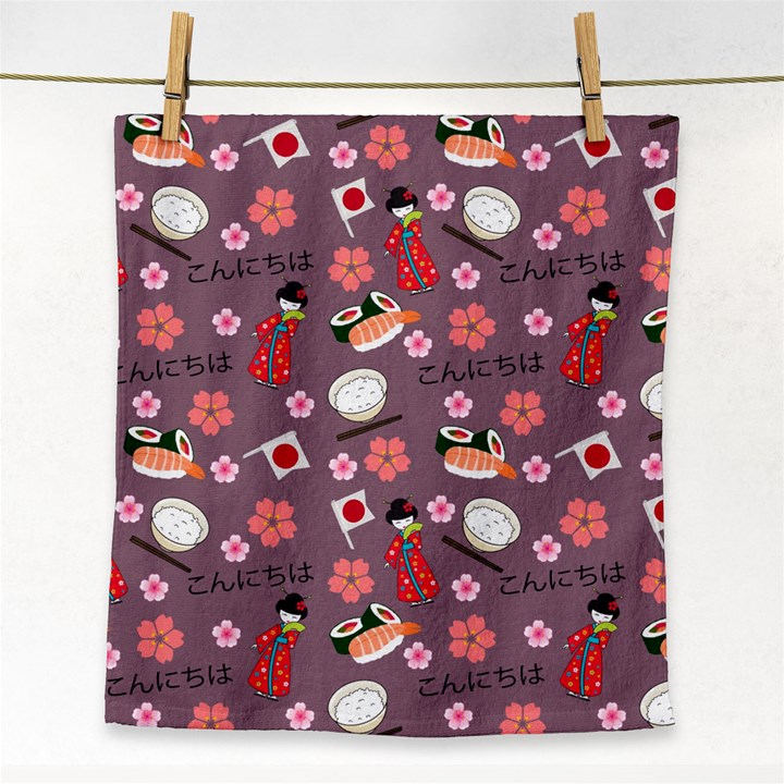 Japan Girls Face Towel