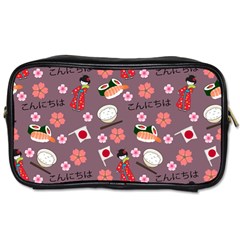 Japan Girls Toiletries Bag (two Sides) by kiroiharu