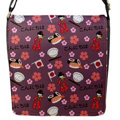 Japan Girls Flap Closure Messenger Bag (s) by kiroiharu