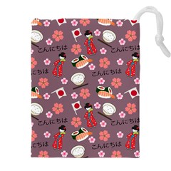 Japan Girls Drawstring Pouch (5xl) by kiroiharu